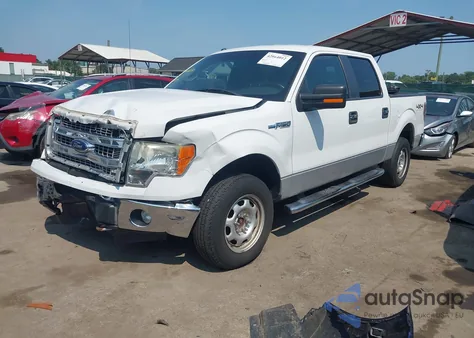 2013 Ford F-150 Xlt from USA, damaged, VIN 1FTFW1EF5DFB05454